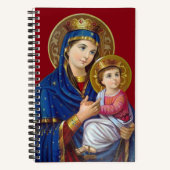 Madonna en Child Notitieboek (Voorkant)