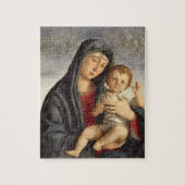 Madonna en Child (olie op het paneel) 2 Legpuzzel (Verticaal)