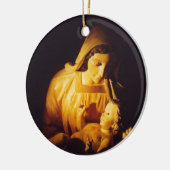 Madonna en Child Ornament, Spanje Keramisch Ornament (Links)