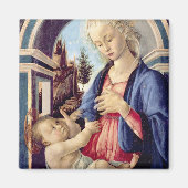 Madonna en Child (paneel) 2 Magneet (Voorkant)