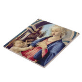 Madonna en Child (paneel) 2 Tegeltje (Zijkant)