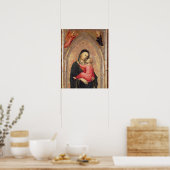 Madonna en Child (paneel) 3 Poster (Keuken)