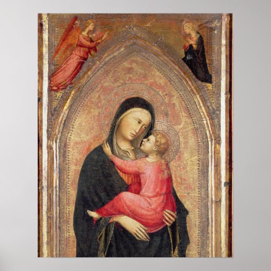 Madonna en Child (paneel) 3 Poster (Voorkant)