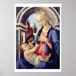 Madonna en Child (paneel) 3 Poster