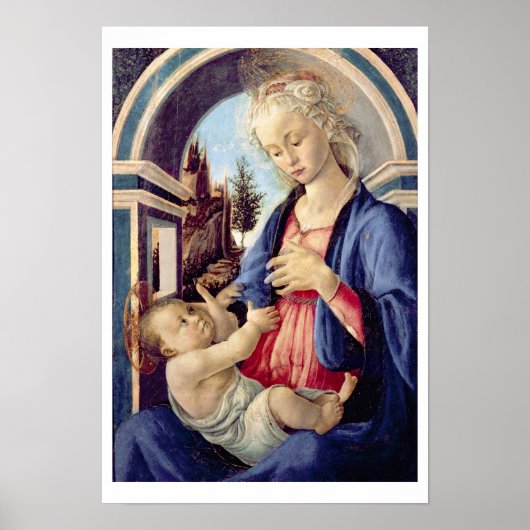 Madonna en Child (paneel) 3 Poster (Voorkant)