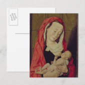 Madonna en Child (paneel) Briefkaart (Voorkant / Achterkant)