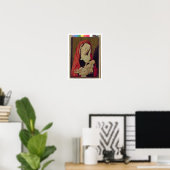 Madonna en Child (paneel) Poster (Thuiskantoor)
