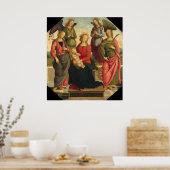 Madonna en Child, Pietro Perugino Fine Art Poster (Keuken)