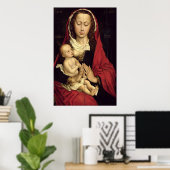 Madonna en Child Poster (Thuiskantoor)
