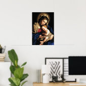 Madonna en Child poster (Thuiskantoor)