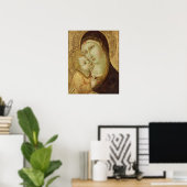 Madonna en Child Poster (Thuiskantoor)