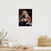 Madonna en Child poster (Keuken)