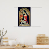 Madonna en Child Poster (Keuken)