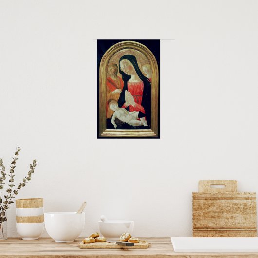Madonna en Child Poster (Keuken)