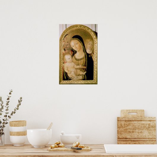 Madonna en Child Poster (Keuken)