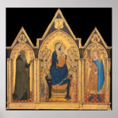 Madonna en Child - Puccio Simone Fine Art Poster (Voorkant)