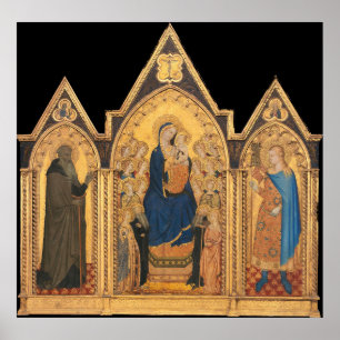 Madonna en Child - Puccio Simone Fine Art Poster