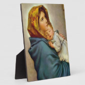 Madonna en Child Roberto Ferruzzi Fotoplaat (Zijkant)