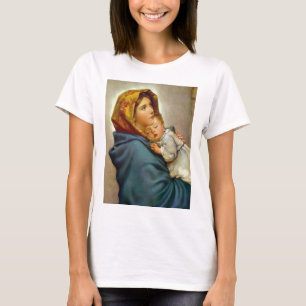 Madonna en Child Roberto Ferruzzi Madonnina Mary T-shirt