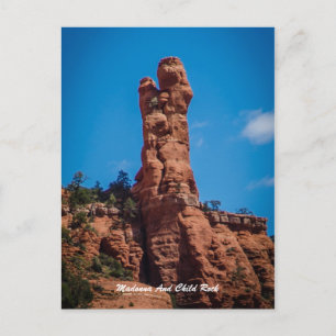 Madonna en Child Rock Briefkaart