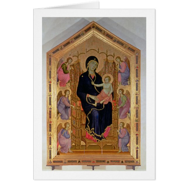 Madonna en Child (Rucellai Madonna) 1285 (tempera (Voorkant)