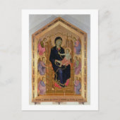 Madonna en Child (Rucellai Madonna) 1285 (tempera Briefkaart (Voorkant)