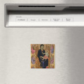 Madonna en Child (Rucellai Madonna) 1285 (tempera Magneet (Insitu (Vaatwasser))