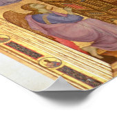 Madonna en Child (Rucellai Madonna) 1285 (tempera Poster (Hoek)