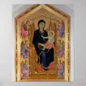 Madonna en Child (Rucellai Madonna) 1285 (tempera Poster (Voorkant)