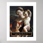Madonna en Child Saint John Poster (Voorkant)