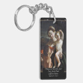 Madonna en Child Saint John Sleutelhanger (Voorkant Links)