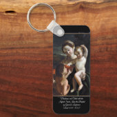 Madonna en Child Saint John Sleutelhanger (Voorkant)