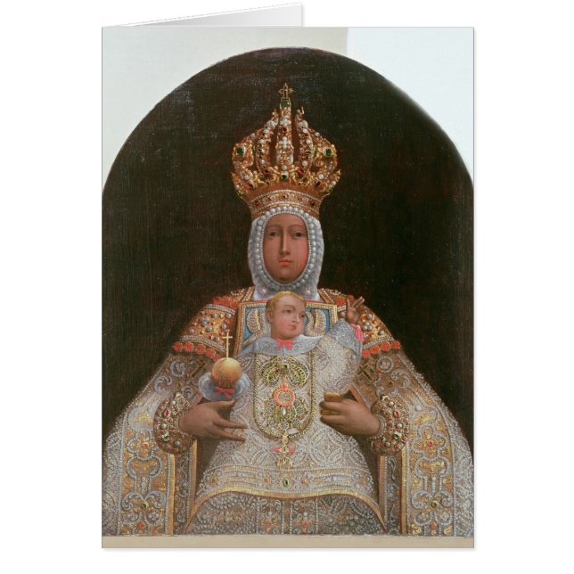 Madonna en Child, School of Cusco (Voorkant)