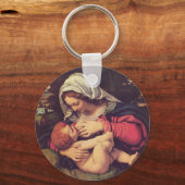 Madonna en Child Sleutelhanger (Voorkant)