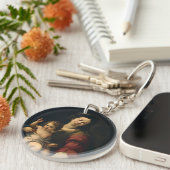 Madonna en Child Sleutelhanger (Voorkant Rechts)