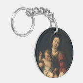 Madonna en Child Sleutelhanger (Voorkant Links)
