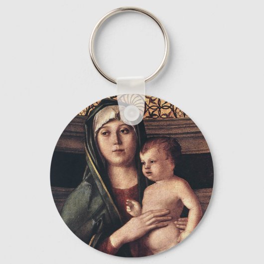 Madonna en Child Sleutelhanger (Voorkant)
