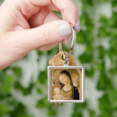 Madonna en Child Sleutelhanger (Hand)