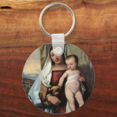 Madonna en Child sleutelhanger (Voorkant)