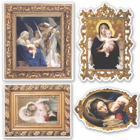 Madonna en Child Sticker (Voorkant)