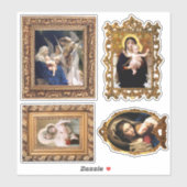 Madonna en Child Sticker (Vel)