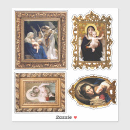 Madonna en Child Sticker