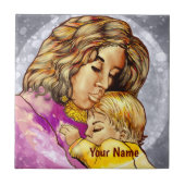 Madonna en Child Tegeltje (Voorkant)