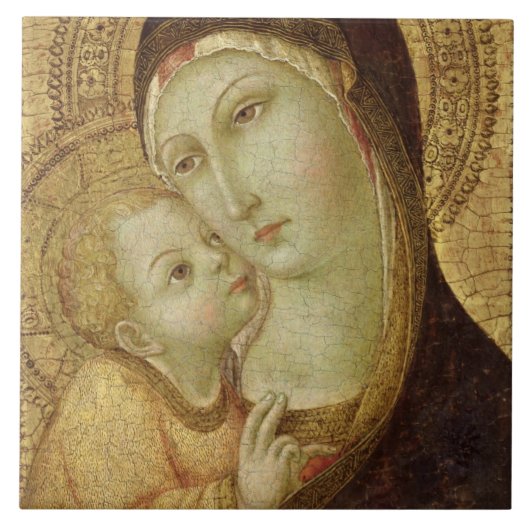 Madonna en Child Tegeltje (Voorkant)