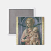 Madonna en Child (temperatuur op het paneel) Magneet (Voorkant / Achterkant)