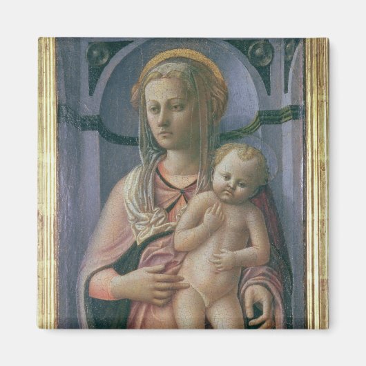 Madonna en Child (temperatuur op het paneel) Magneet (Voorkant)