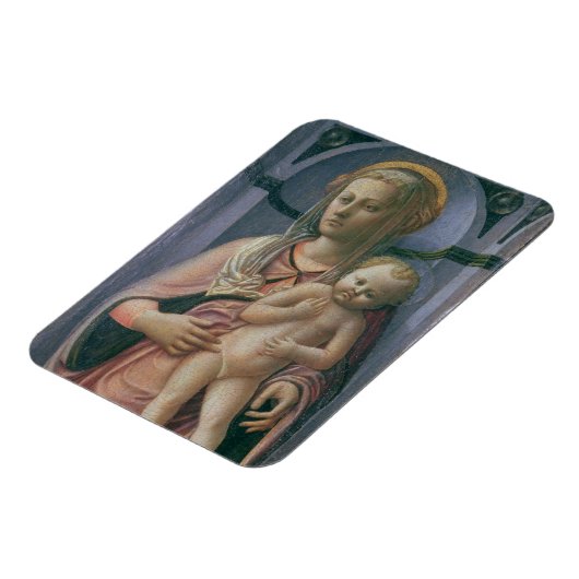 Madonna en Child (temperatuur op het paneel) Magneet (Linkerzijde)