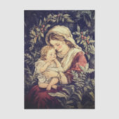 Madonna en Child Tissuepapier (Voorkant)