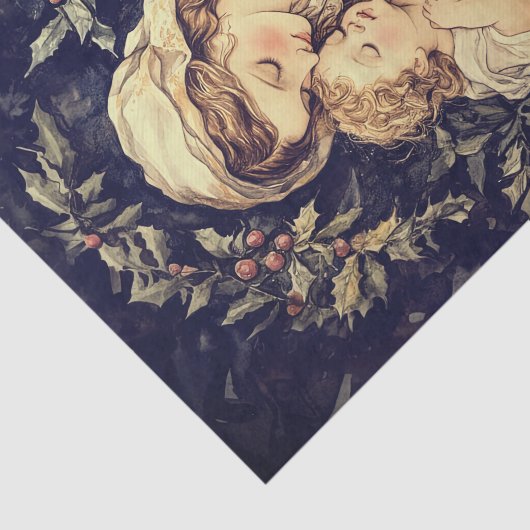 Madonna en Child Tissuepapier (Detail)