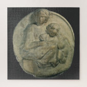 Madonna en Child, Tondo Pitti van Michelangelo Legpuzzel (Verticaal)